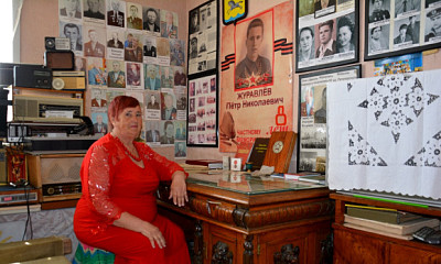 Дочь открыла музей в память об отце-фронтовике в своём доме в Новосибирской области