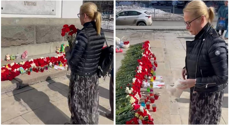 Вице-мэр Новосибирска Терешкова почтила память жертв теракта в «Крокусе»