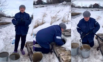 Пенсионерка ради воды проходит километр до ветхой колонки в Новосибирской области