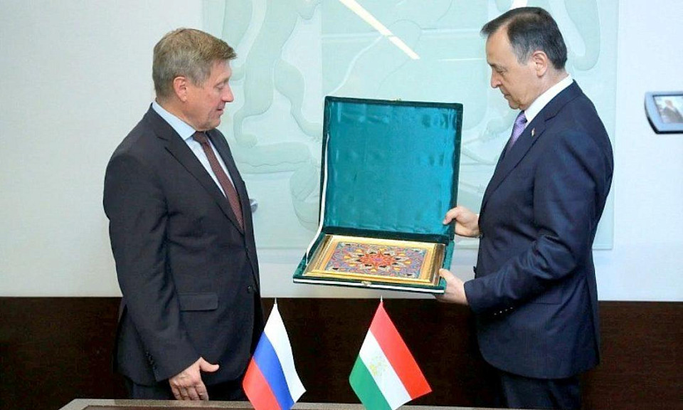 Мэрия Новосибирска будет развивать сотрудничество с Республикой Таджикистан