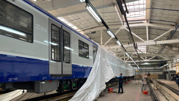 Два новых поезда «Ермак» прибыли на станцию Новосибирск-Главный