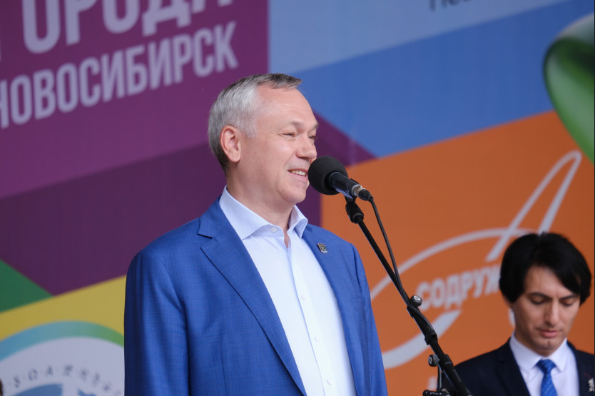 Губернатор Андрей Травников отметил рост инициатив по развитию Новосибирска