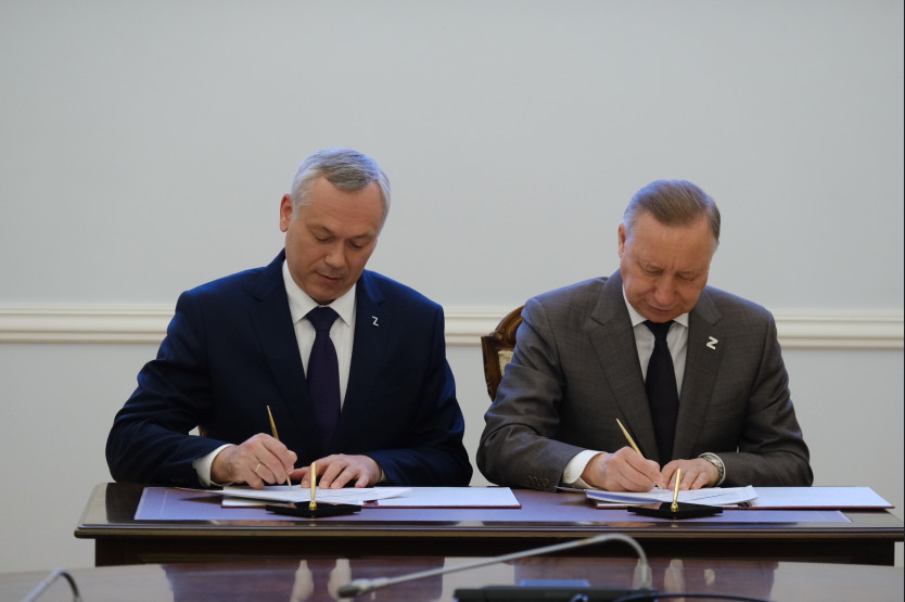 Новосибирск и Санкт-Петербург: как будут сотрудничать сибирская и северная столицы