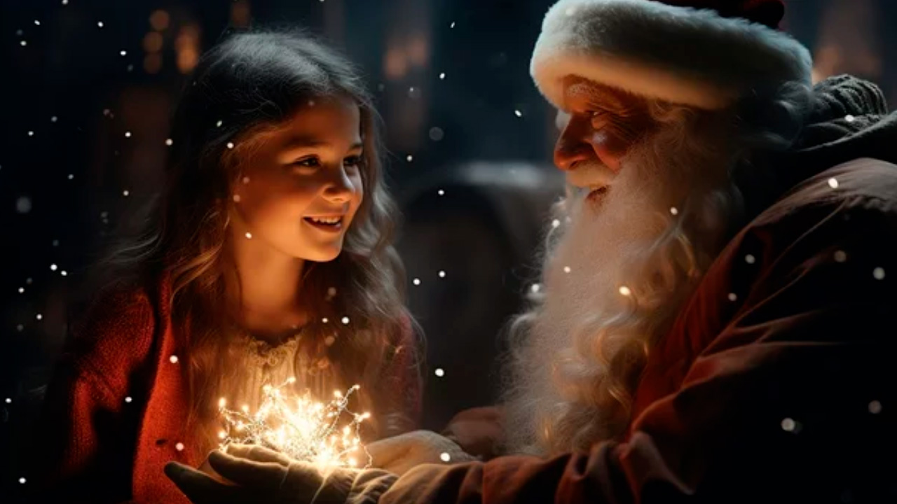 ИИ Дед Мороз и девочка.jpg