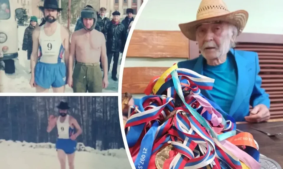 80-летний пенсионер босиком пробежал 100 марафонов и попал в Книгу рекордов