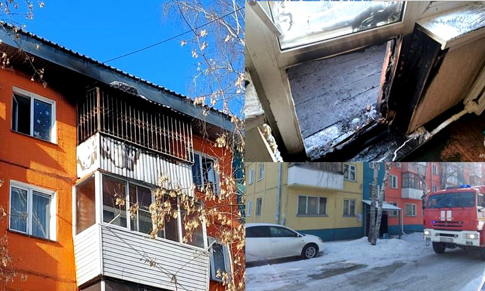 Устроившего пожар ребёнка спасли сотрудники МЧС под Новосибирском