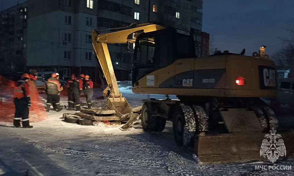 Более 100 домов остались без отопления из-за аварии в Новосибирске