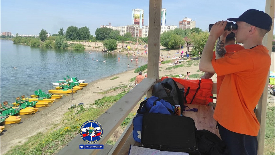 Девушку унесло течением на Оби в Новосибирске
