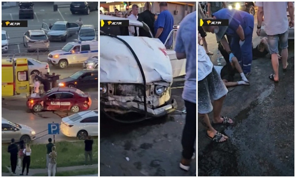Несколько человек пострадали в жёстком ДТП на «Золотой Ниве» в Новосибирске