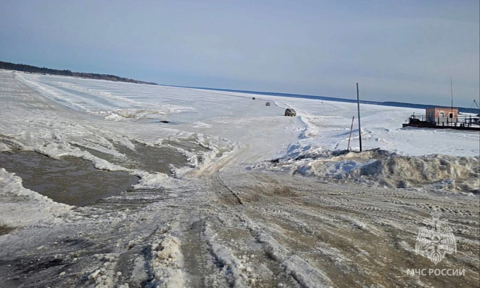 Водителям запретили пользоваться ледовыми переправами в Новосибирской области