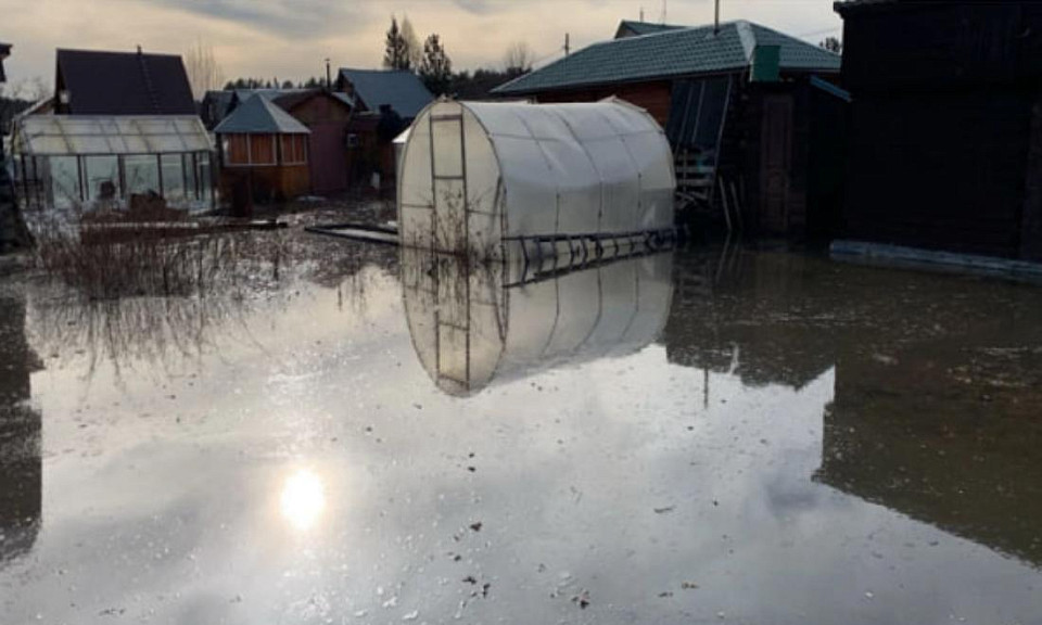 Власти назвали причину затопления СНТ «Солнечная долина» под Новосибирском