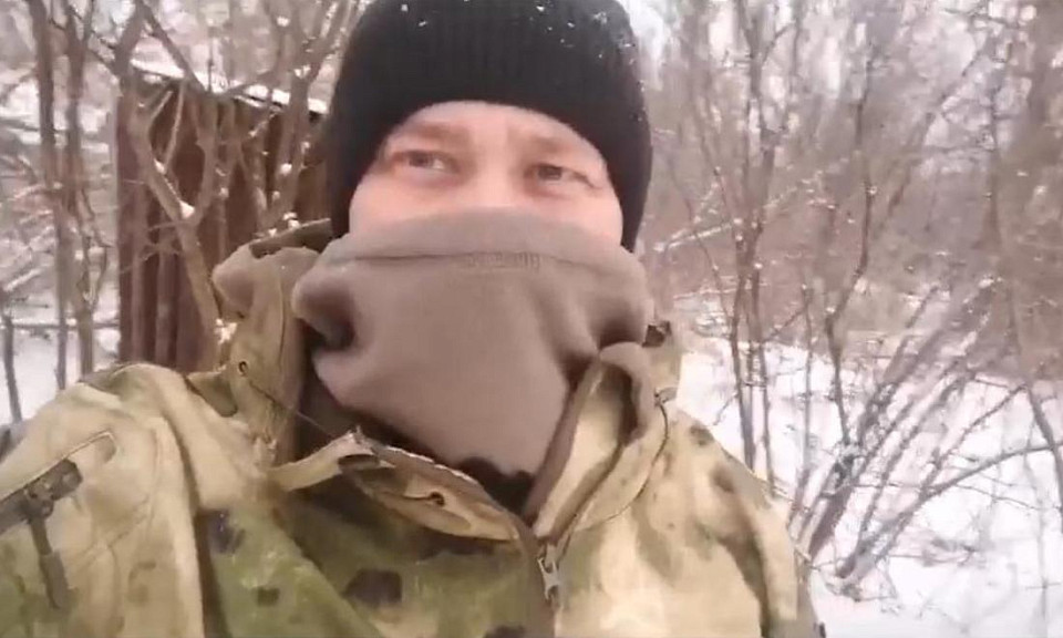 Боец из Новосибирска показал запуск дрона-камикадзе «Пиранья»