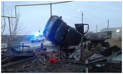 Водитель погиб в смертельном ДТП с опрокидыванием в Новосибирской области