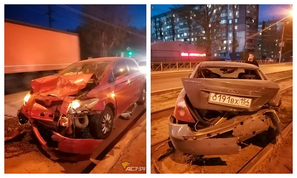 Пьяный водитель без прав устроил ДТП в Новосибирске