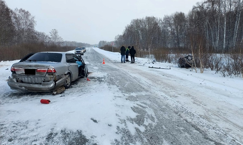 Водитель погиб в ДТП под Новосибирском