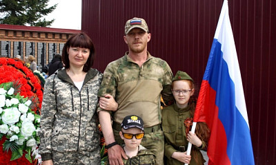 Житель Новосибирской области Александр Кобылинский получил медаль «За отвагу»
