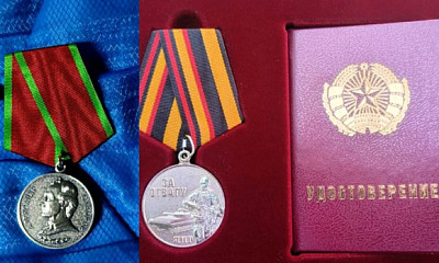 Боец СВО с позывным Тренер из-под Новосибирска получил две боевые награды