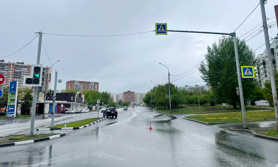 «Тойота» сбила ребёнка в Новосибирске