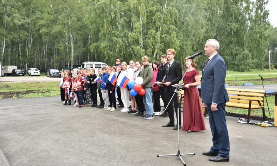 В районах Новосибирской области продолжается развитие спортивной инфраструктуры