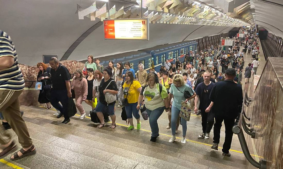 Самой загруженной станцией метро в Новосибирске стала «Площадь Маркса»