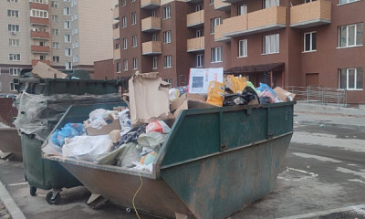 В Новосибирске в майские праздники будет работать 300 мусоровозов