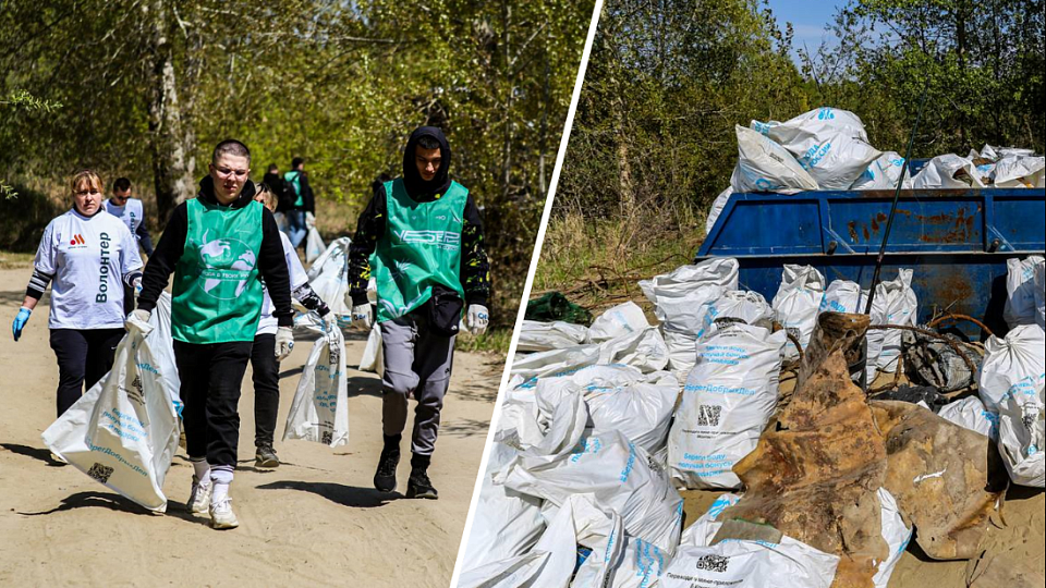 «Убери за собой!»: новосибирцам пришлось убирать мусор за другими горожанами