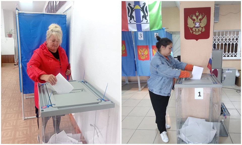 Первый день выборов в Новосибирской области завершился явкой в 10%