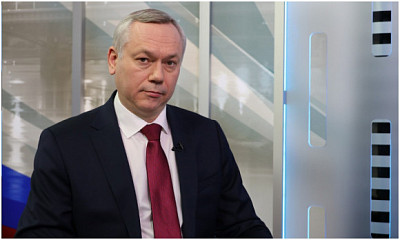 Новосибирский губернатор Травников занял 13-е место в «Национальном рейтинге»