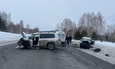 Массовое смертельное ДТП произошло на трассе Новосибирск - Ленинск-Кузнецкий