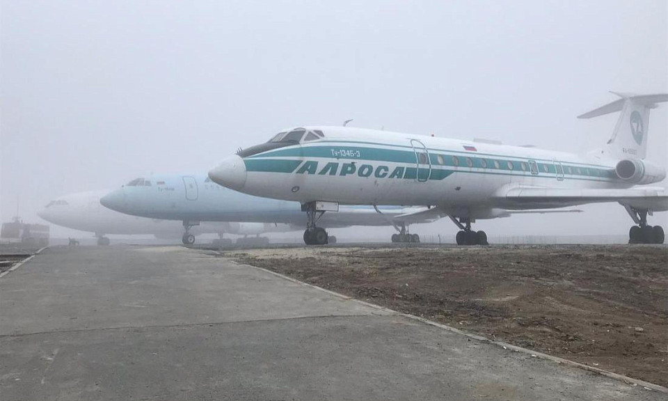 Самолёты не могут вылететь и сесть в Новосибирск из-за тумана
