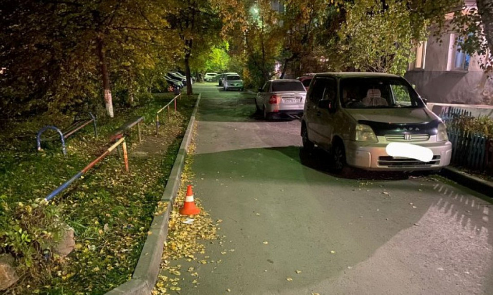 Водитель сбил стоявшего 11-летнего пешехода в Новосибирске