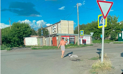 Голая селянка прошлась по улице в Новосибирской области