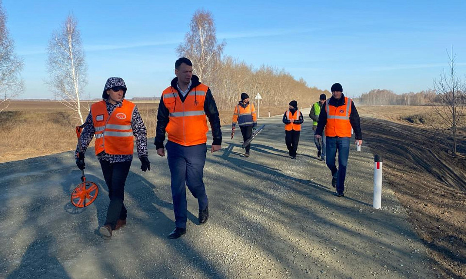 Дорогу отремонтировали жителям семи населенных пунктов под Новосибирском