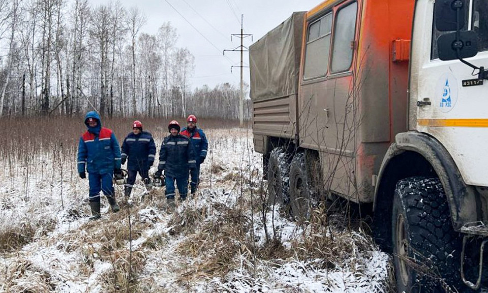 Под Новосибирском пройдут учения по ликвидации зимних аварий на ЛЭП