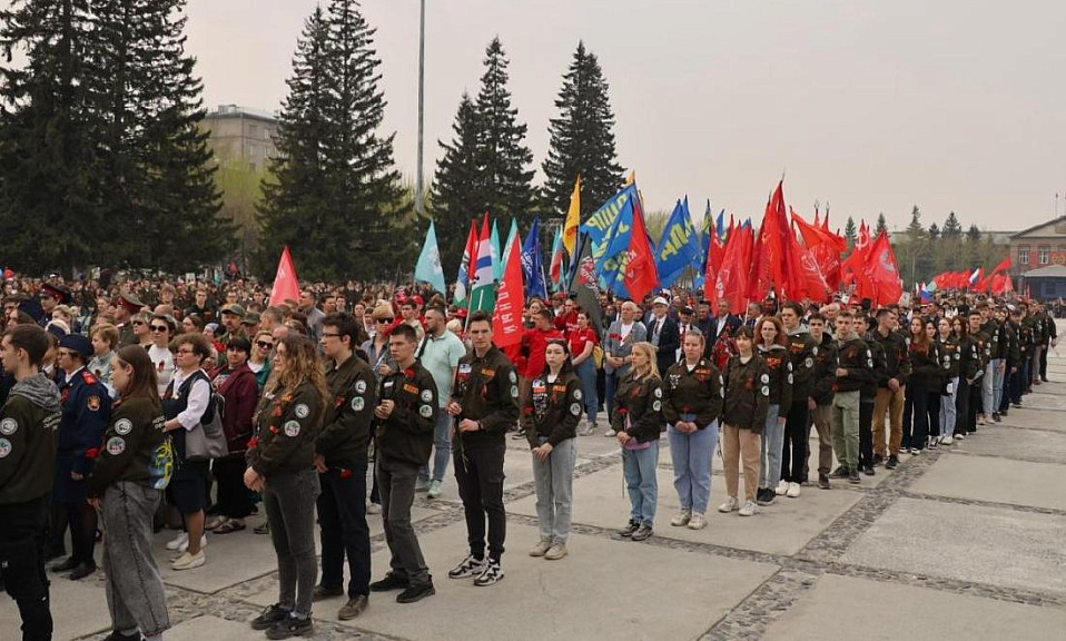 Почти 180 тысяч новосибирцев приняли участие в мероприятиях Дня Победы