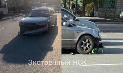 Водитель сбил мать с 4-летней дочкой на улице Титова в Новосибирске