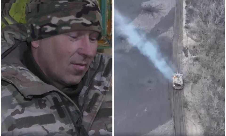 Танкист из Новосибирска с позывным «Пряник» выдержал атаку десятка дронов