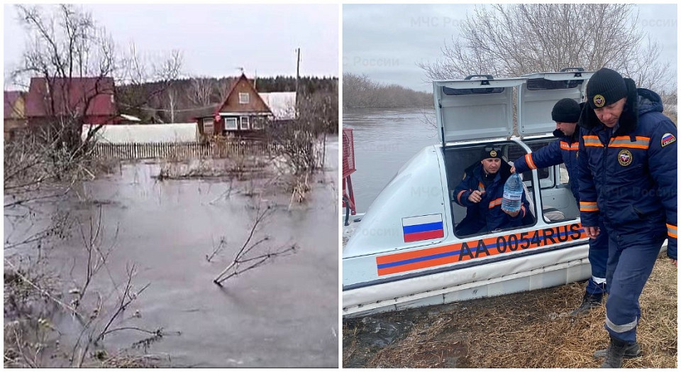 Более 250 дачных участков затоплено в Новосибирской области