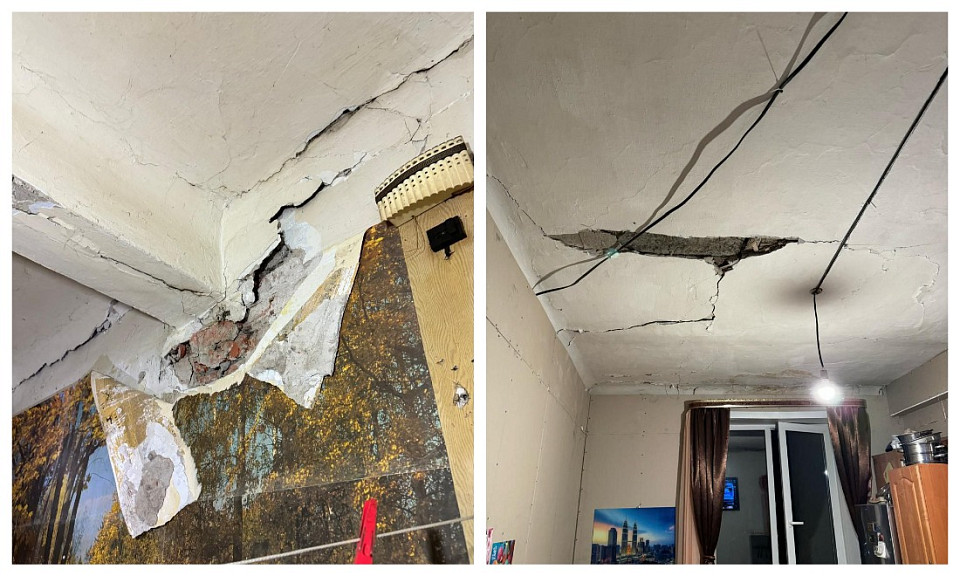 В мэрии Новосибирска рассказали о рушащемся жилом доме на Кожевникова