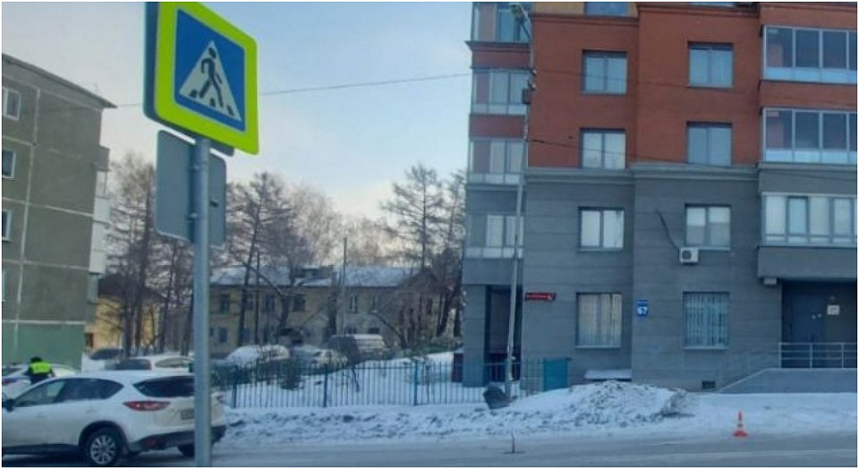 В Новосибирске «Мазда» сбила 11-летнего мальчика на пешеходном переходе