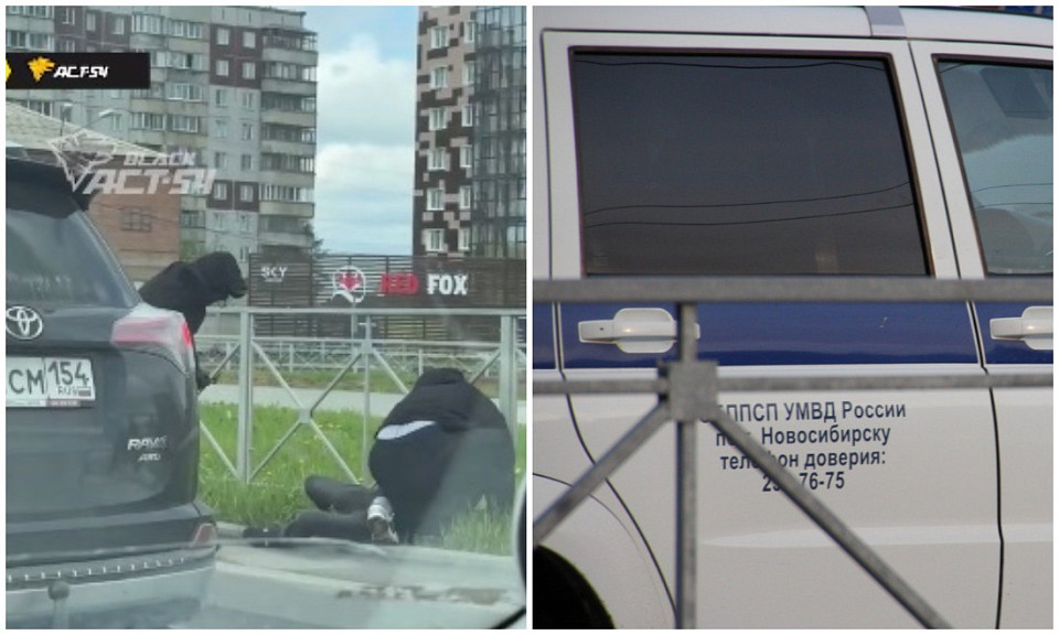 Неизвестные в масках напали на водителя «Тойоты» в Новосибирске