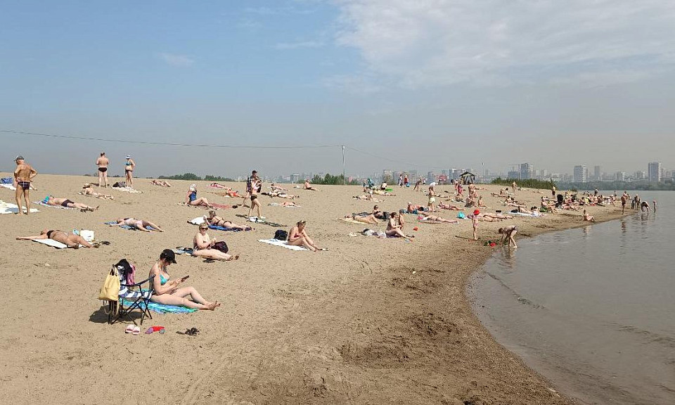 Пляж «Наутилус» стал рекреационной зоной в Новосибирске
