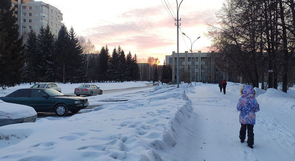 Адские морозы наступают на Новосибирск
