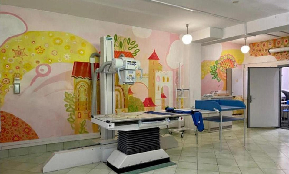 Капитальный ремонт провели в детской больнице № 3 в Новосибирске