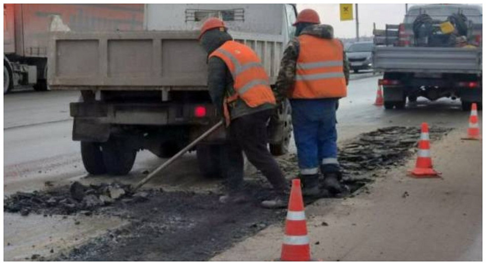 На дорогах Новосибирска 4 апреля начнётся масштабный ямочный ремонт