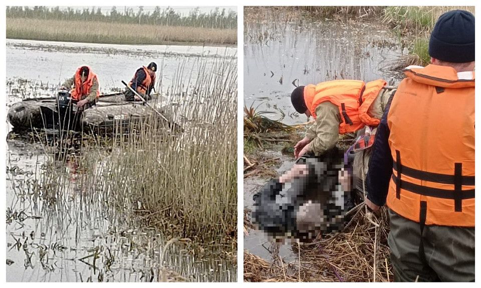 В Новосибирской области из озера достали тело запутавшегося в сетях рыбака