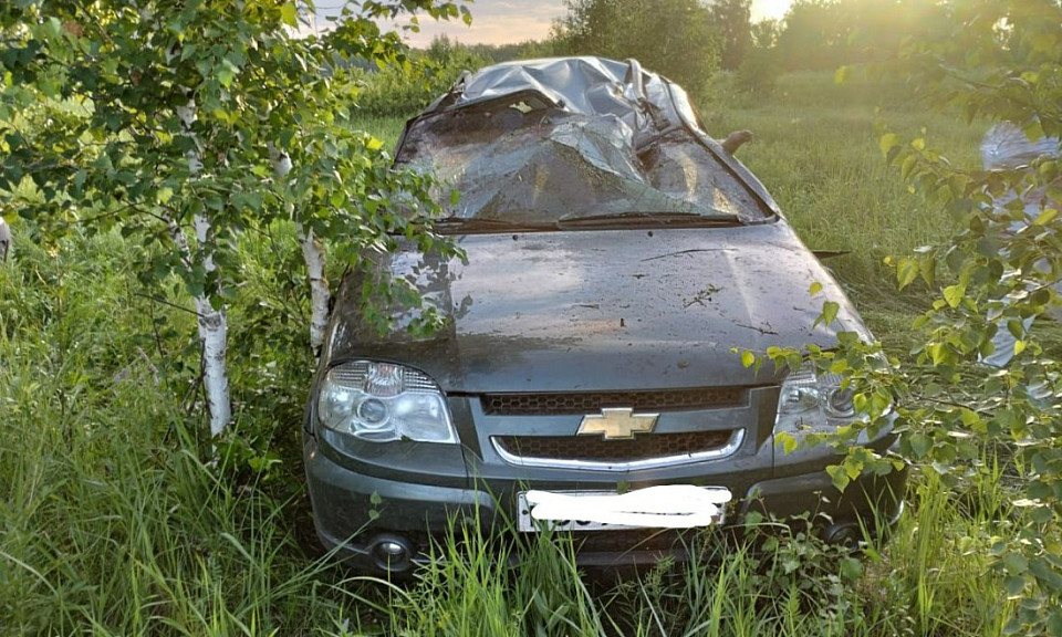 Водитель «Нивы» вылетел в кювет и погиб на трассе в Новосибирской области