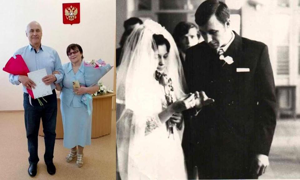 В Новосибирской области пенсионеры-супруги пошли в ЗАГС через 50 лет жизни вместе