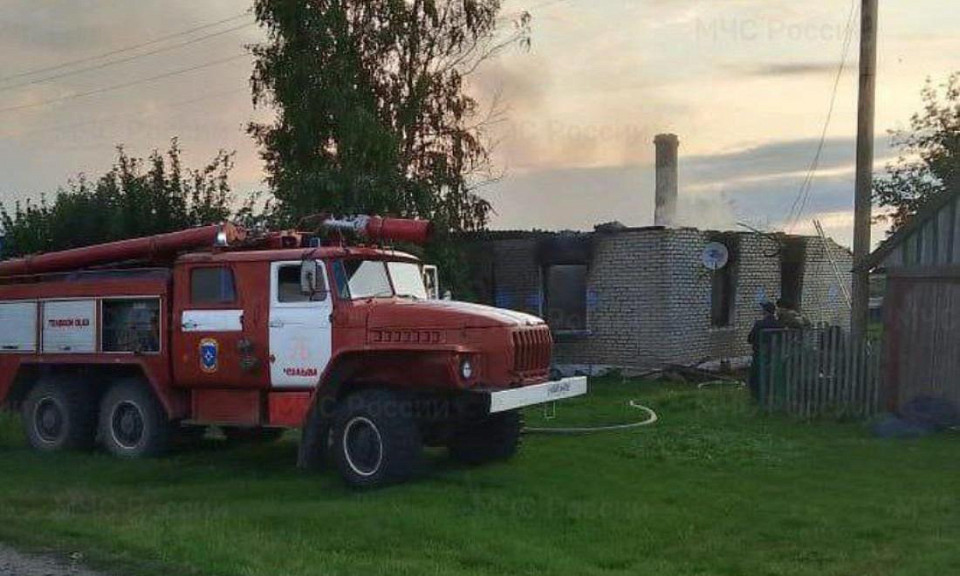 26-летний парень погиб при пожаре в Новосибирской области