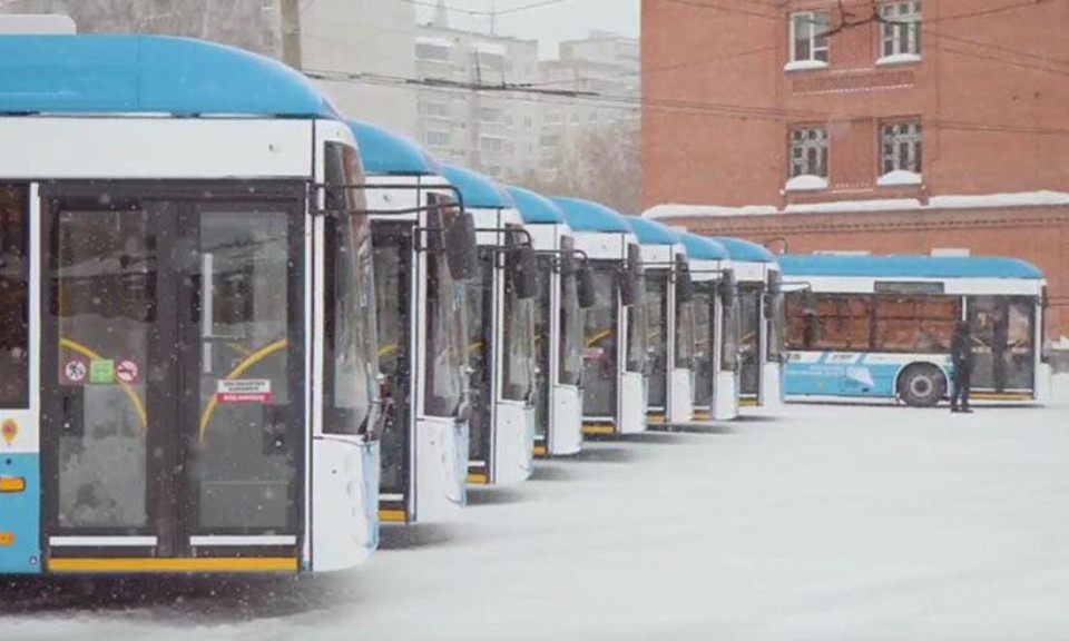 Муниципальные автобусы и троллейбусы стали популярнее на 13% в Новосибирске